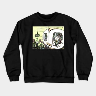 Fishbot Metropolis Crewneck Sweatshirt